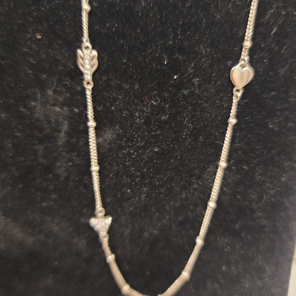 Pandora necklace with earrings